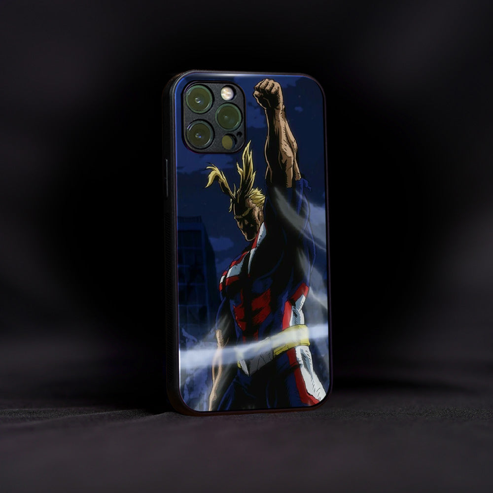 All Might My Hero Glass Case
