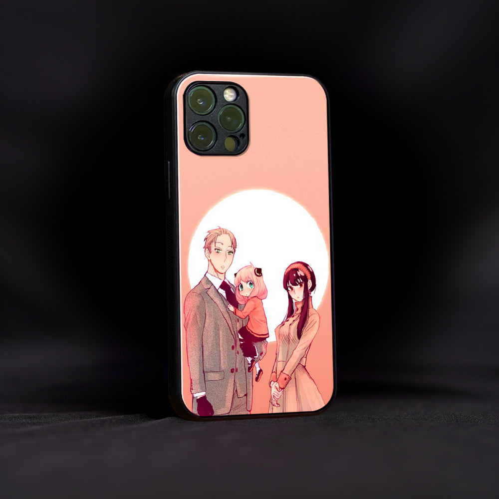 Spy X Family Anime Glass Case