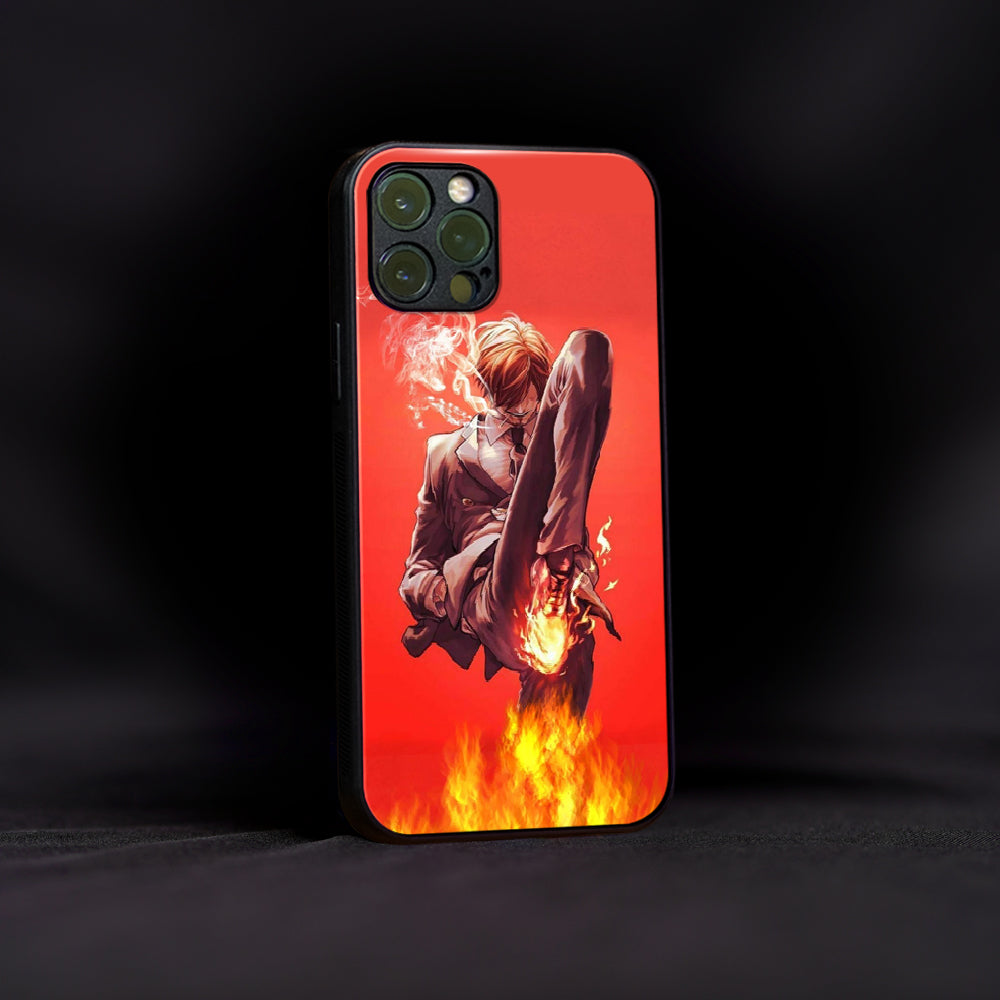 Devil Leg Sanji Glass Case – CASIME - Main Image